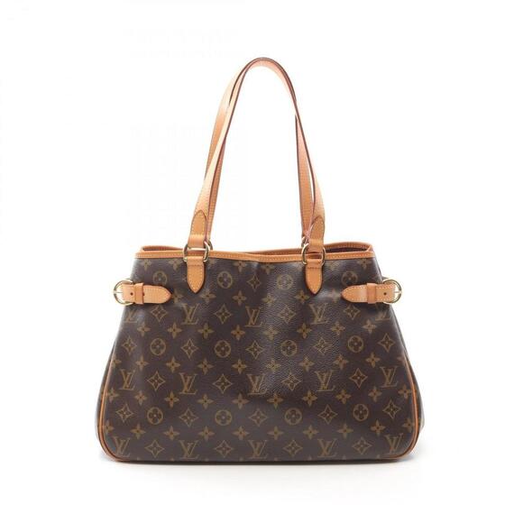 LOUIS VUITTON Brown Monogram Leather Shoulder Bag - Picture 1 of 11